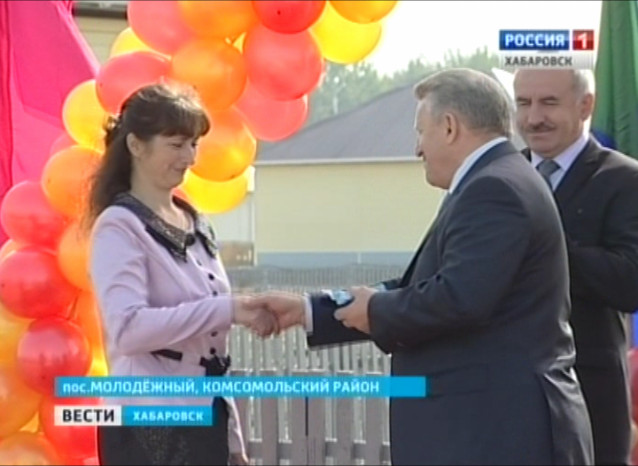 Дома для подтопленцев в Комсомольске-на-Амуре