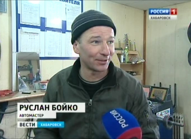 Первый снег выпал в Хабаровске