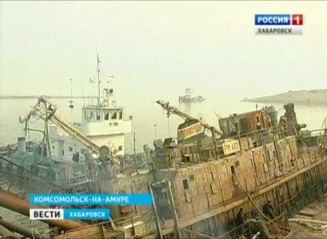 Подъем затонувшего судна