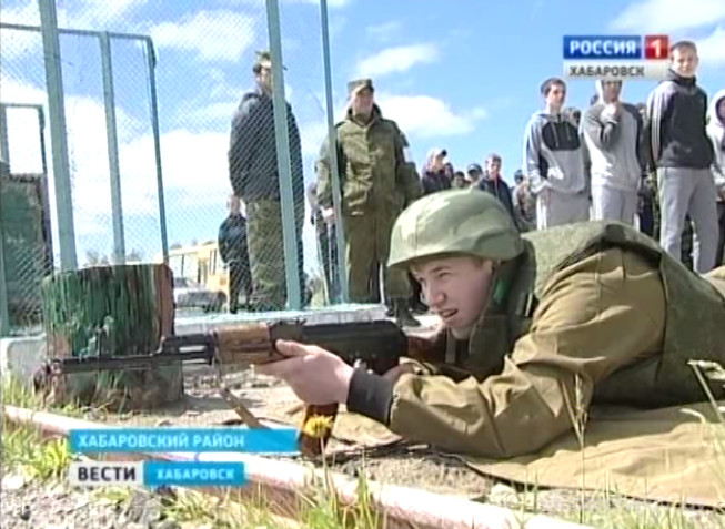 Военные сборы школьников