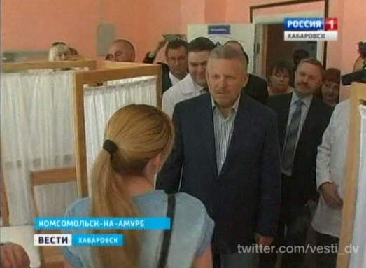 Губернатор Вячеслав Шпорт в Комсомольске-на-Амуре