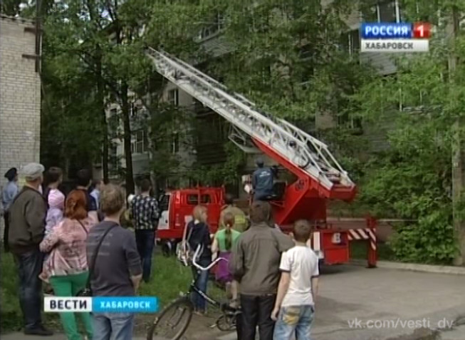 Хлопок газа в пятиэтажном доме