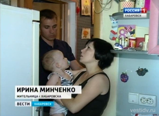 Обрушение потолка на улице Нагорной
