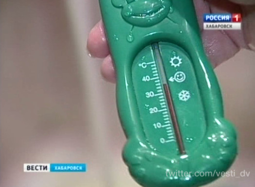 Вместо горячей ванны, чуть теплый душ