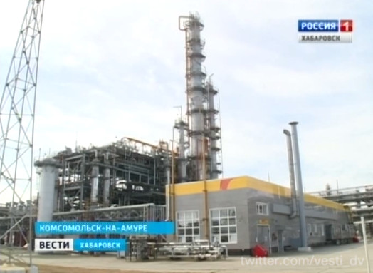Экскурсия по Комсомольскому нефтеперерабатывающему заводу