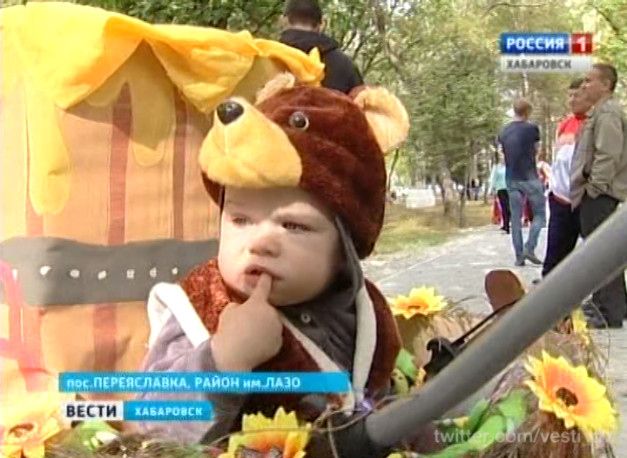 Парад колясок в поселке Переяславка
