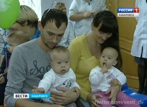 Встреча с семьями близнецов