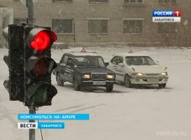 Новый учебный автодром в Комсомольске-на-Амуре