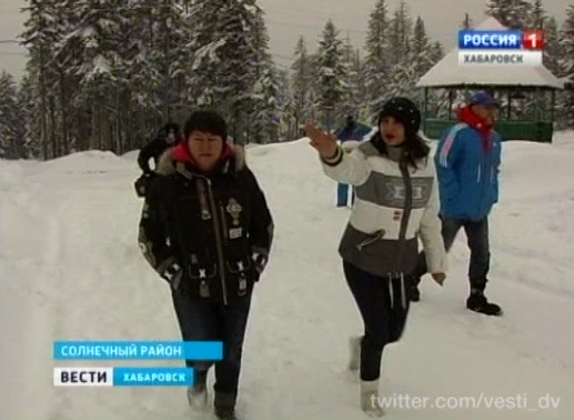 Елена Вяльбе побывала на базе Амут