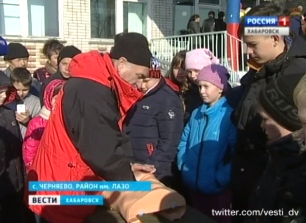 Учебный класс МЧС в селе Черняево