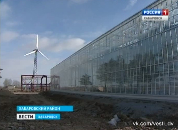 Завершается строительство первой очереди теплиц «Авангард»