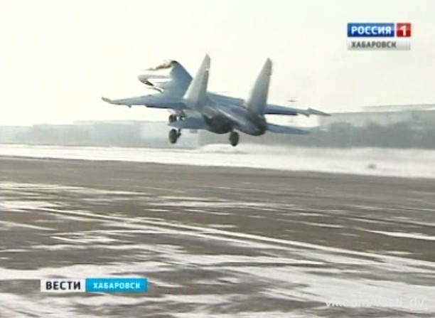 Боевое дежурство на истребителях Су-35С