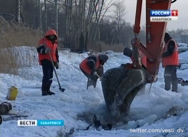 Сточные воды на железнодорожных путях