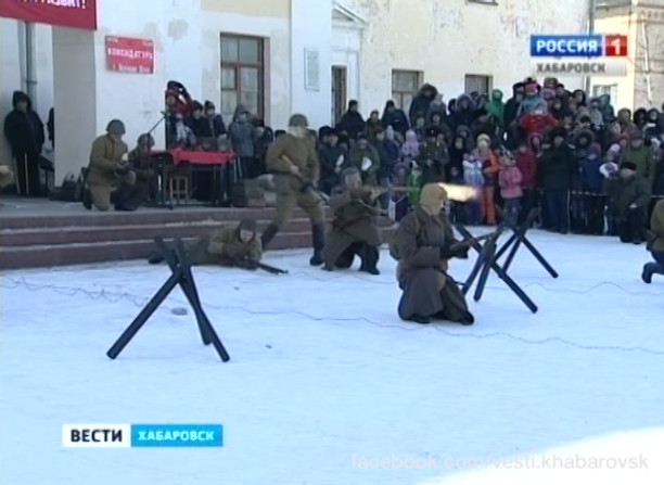 Военно-историческая реконструкция Великолукской операции