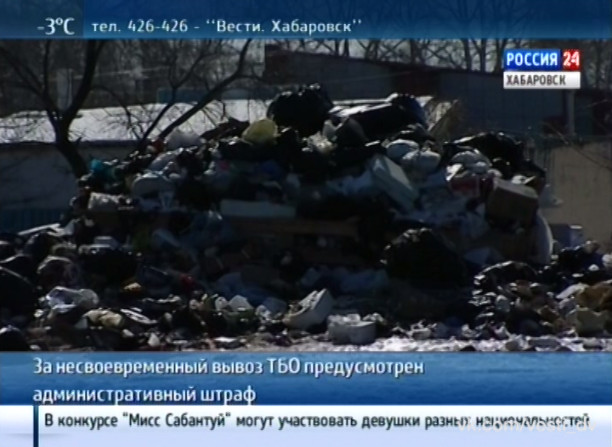 Свалки мусора на проспекте 60-летия Октября