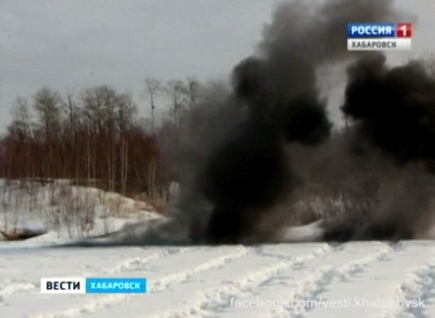 Учения пиротехников МЧС