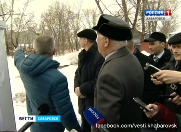 Объезд мэра Хабаровска объектов строительства и капремонта