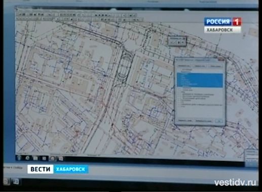 Электронная карта сетей