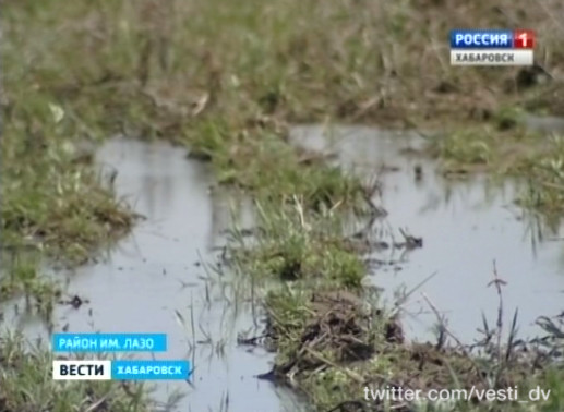 Половодье рек угрожает посевной