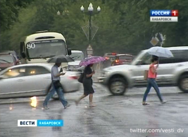 Дожди в городе