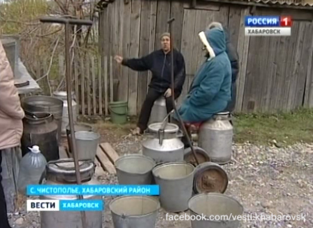Село Чистополье без воды
