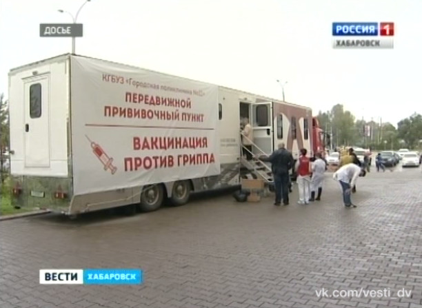 Передвижные прививочные кабинеты