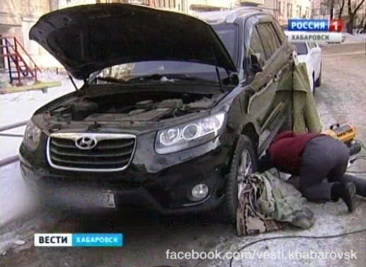 Морозы ударили по автомобилям