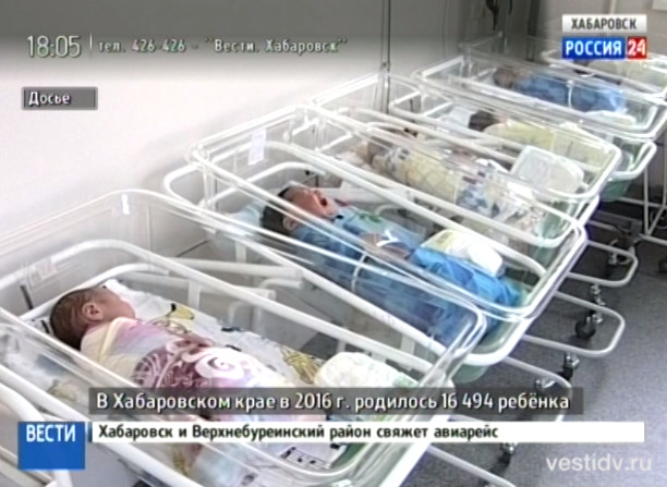 Рост населения Хабаровского края