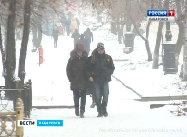 Похолодание в Хабаровском крае