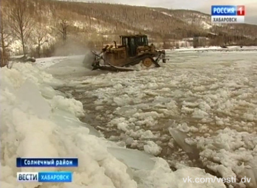 Топит поселок Горный