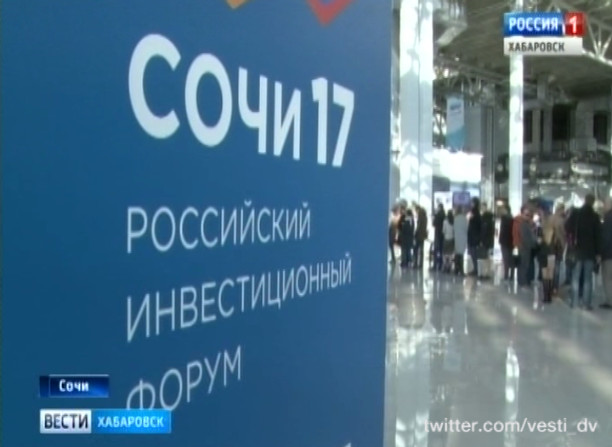 Делегация Хабаровского края на Российском инвестиционном форуме
