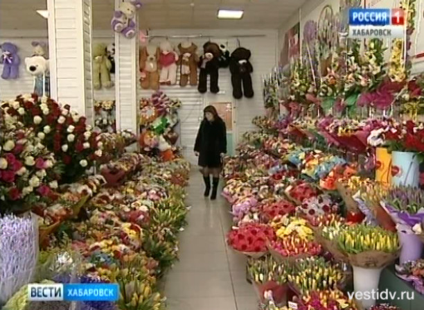 Цветы к 8 марта