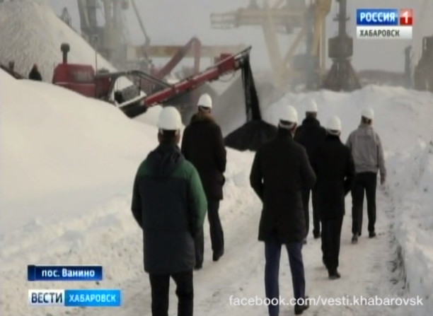 ОНФ в порту Ванино