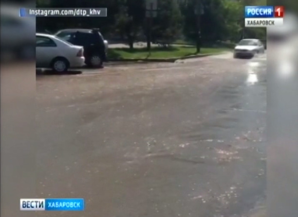 Порыв на улице Брестской