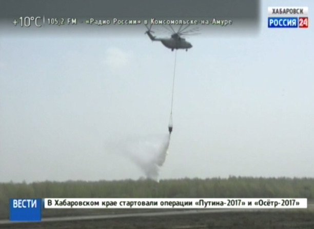 Учения вертолетчиков