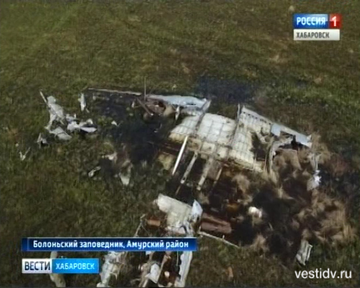 Самолет Ли-2 в Болоньском заповеднике