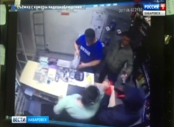 Нападение на магазин горячительных напитков