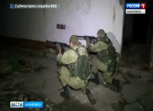 Стрельбы разведчиков ВВО