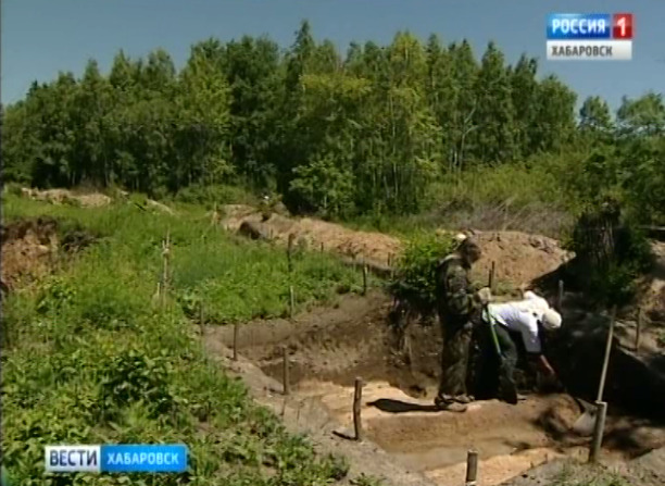 Раскопки в Хабаровске