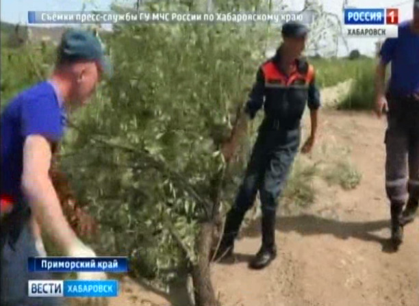 Хабаровские спасатели пришли на помощь в Приморье