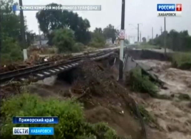 Разгул стихии в Приморском крае
