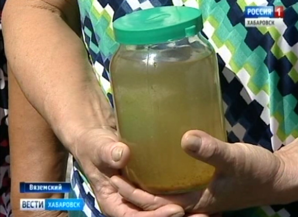 Плохое качество воды в Вяземском