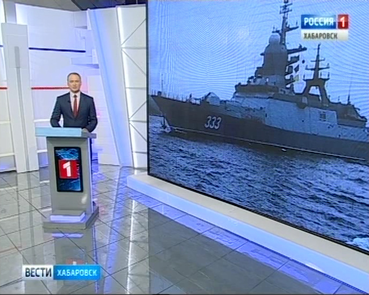 Путин осмотрел корвет «Совершенный»