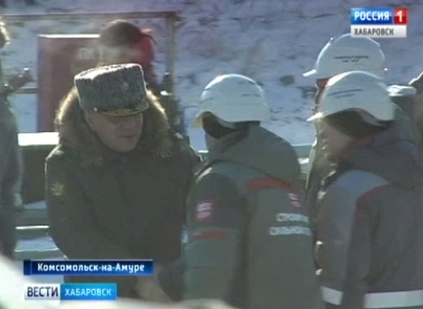 Зам. министра обороны в Комсомольске-на-Амуре