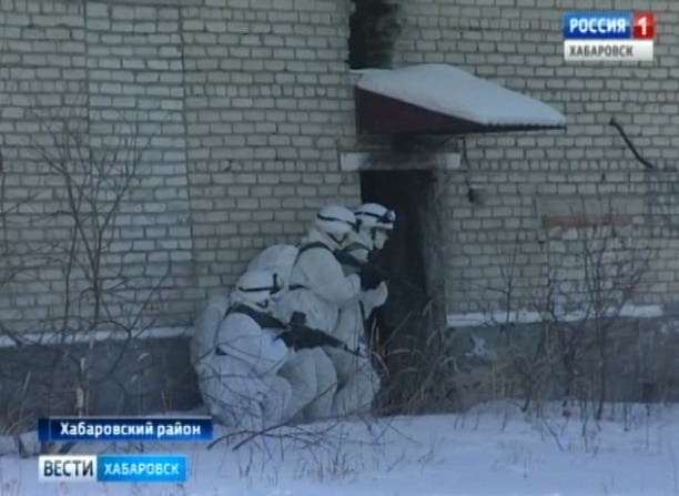 Учения военного спецназа
