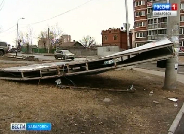 Последствия сильного ветра