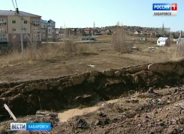 Овраг на Александровской засыпят