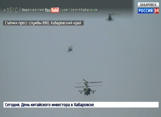 Учения летчиков ВВО