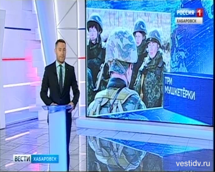 Девушки на полигоне