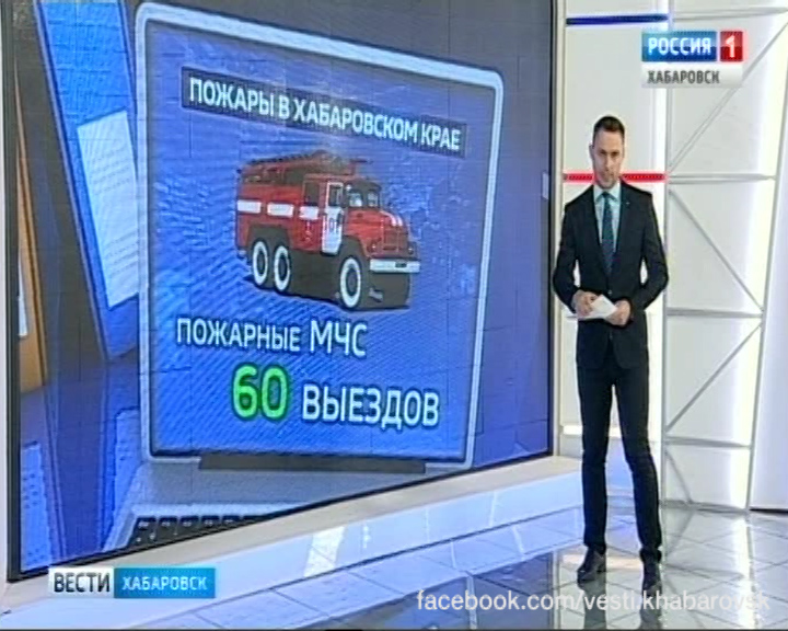 Пожары в крае
